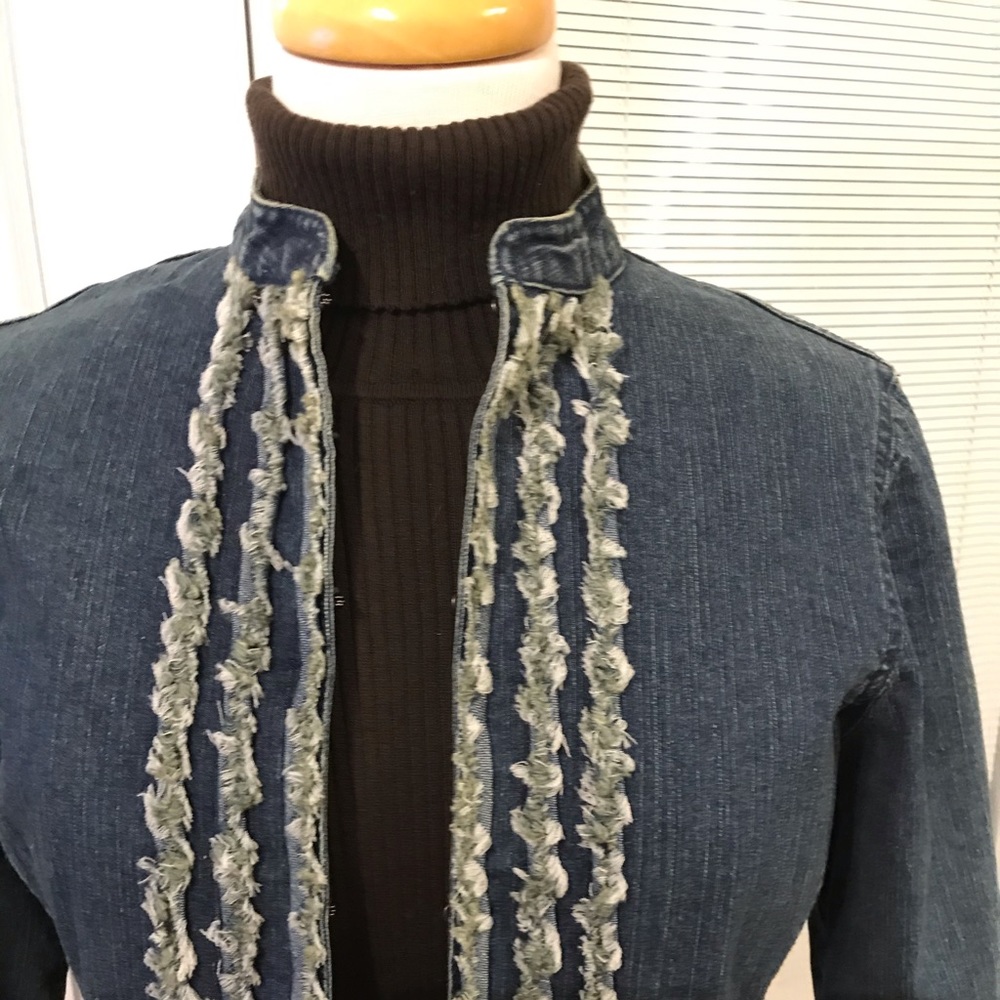 Ruby Rd. Blue Jean Jacket - Size 6p - image 3